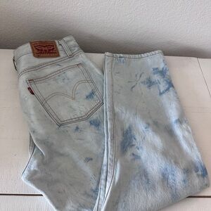 501 Levi's Light Blue Boyfriend Jeans